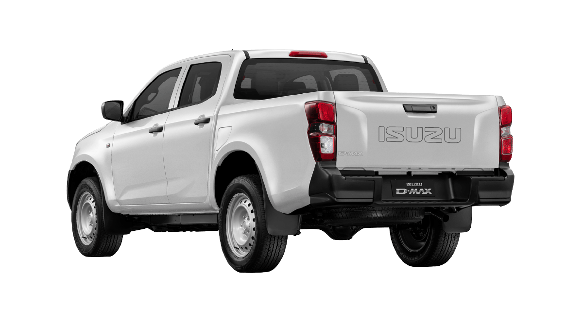 Isuzu D-Max Utility Double Cab Splash White rear