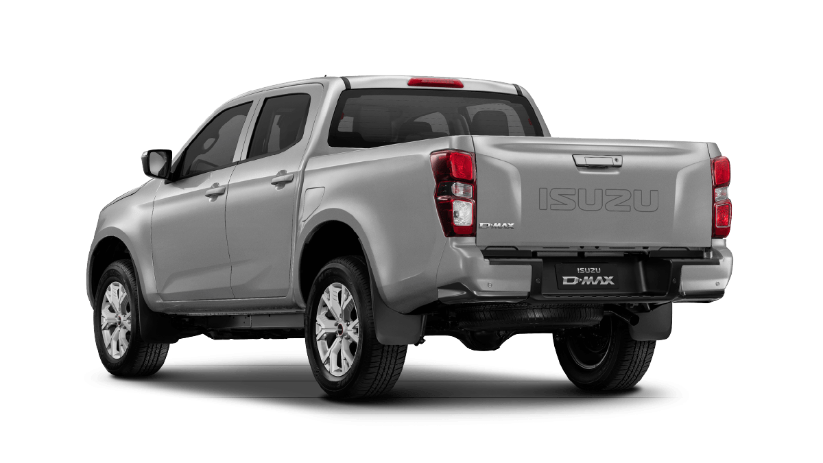 Isuzu D-Max DL20 Double Cab Mercury Silver rear