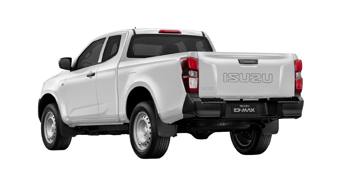 Isuzu D-Max Utility Extended Cab Splash White rear