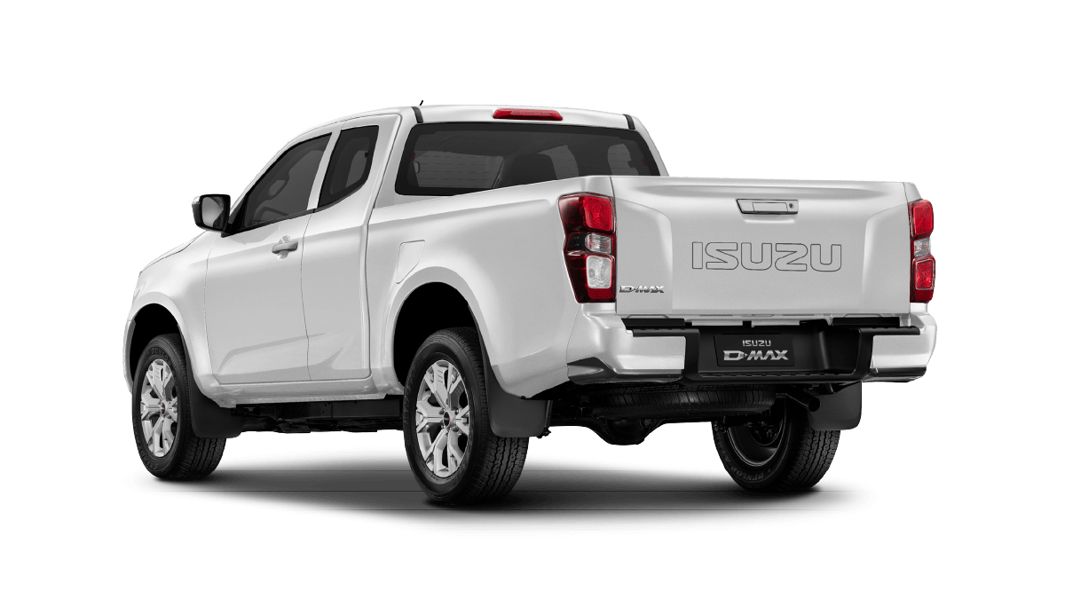 Isuzu D-Max DL20 Extended Cab Splash White rear