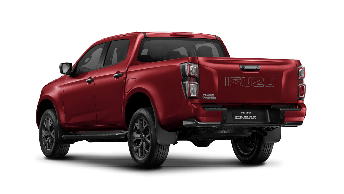 Isuzu D-Max V-Cross Spinel Red rear