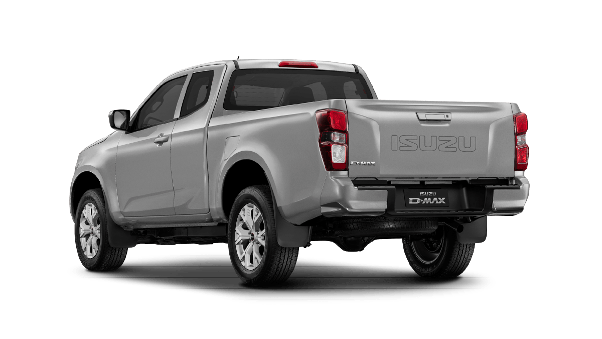 Isuzu D-Max DL20 Extended Cab Mercury Silver rear