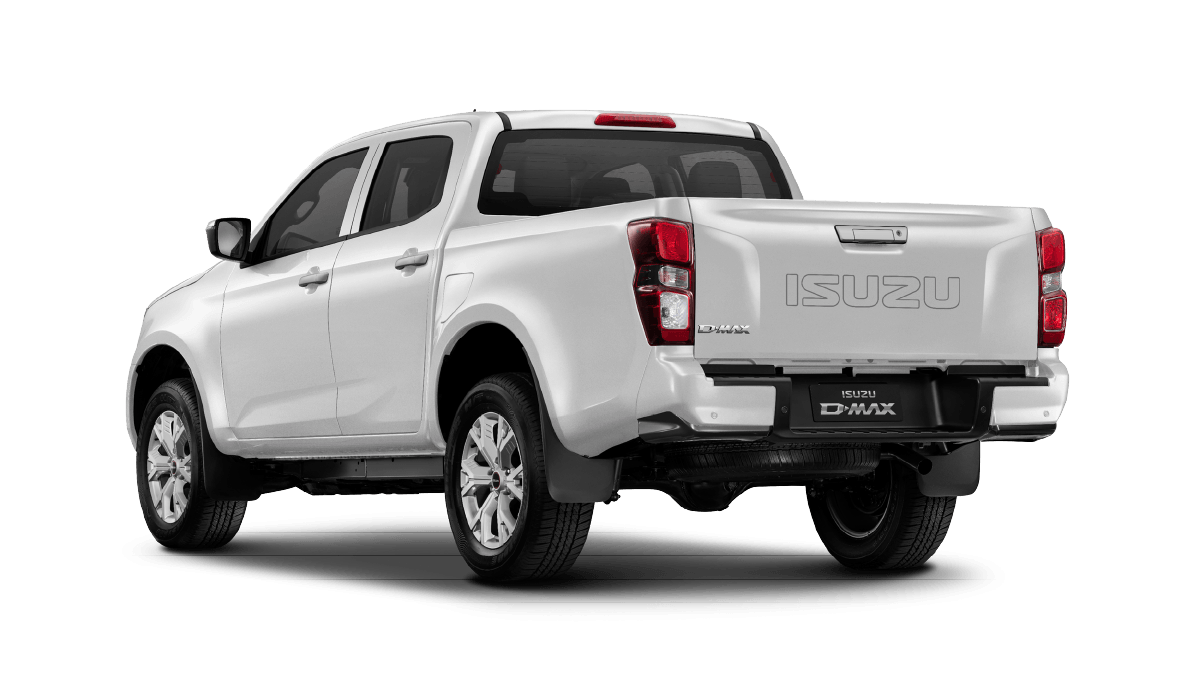 Isuzu D-Max DL20 Double Cab Splash White rear