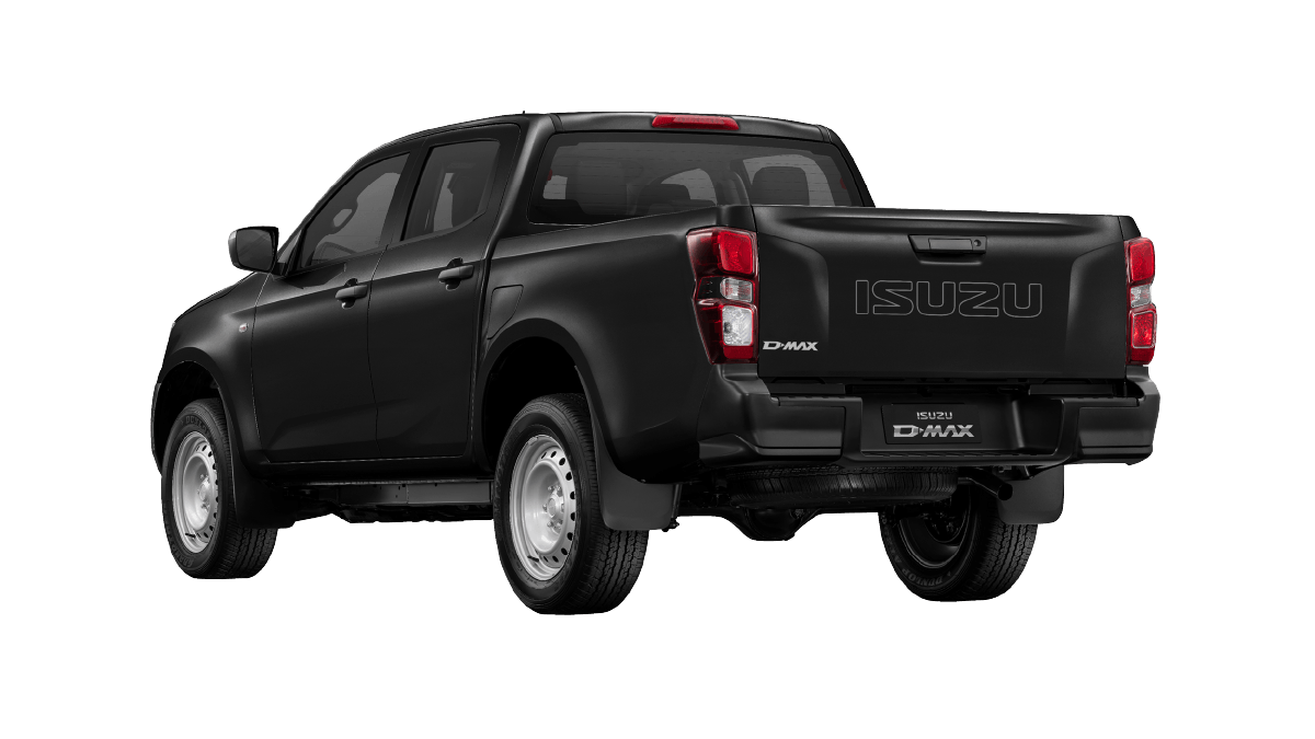 Isuzu D-Max Utility Double Cab Oynx Black rear