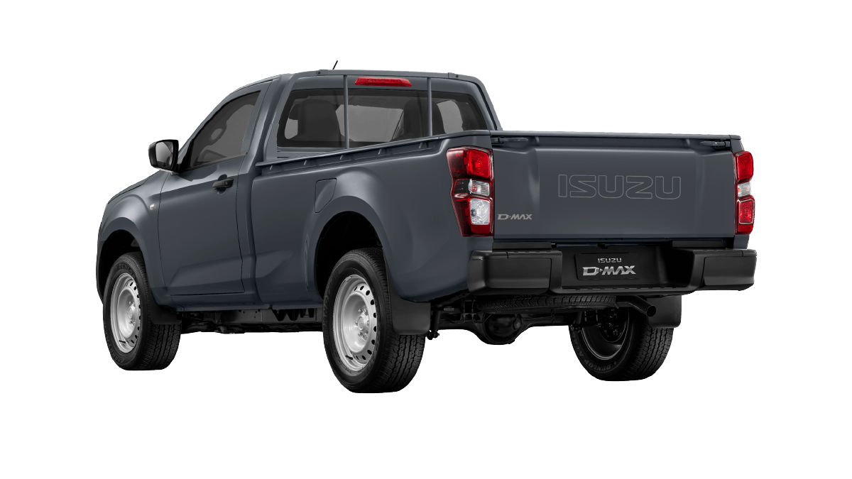 Isuzu D-Max Utility Single Cab Obsidian Grey rear