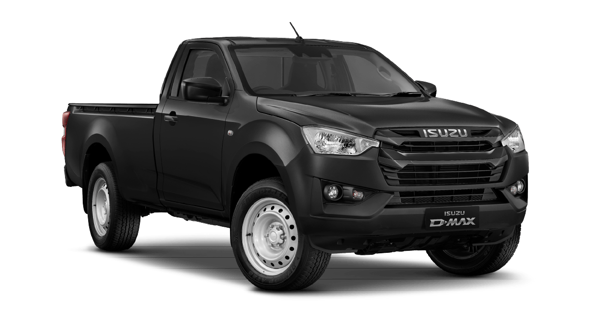 Isuzu D-Max Utility Single Cab Oynx Black