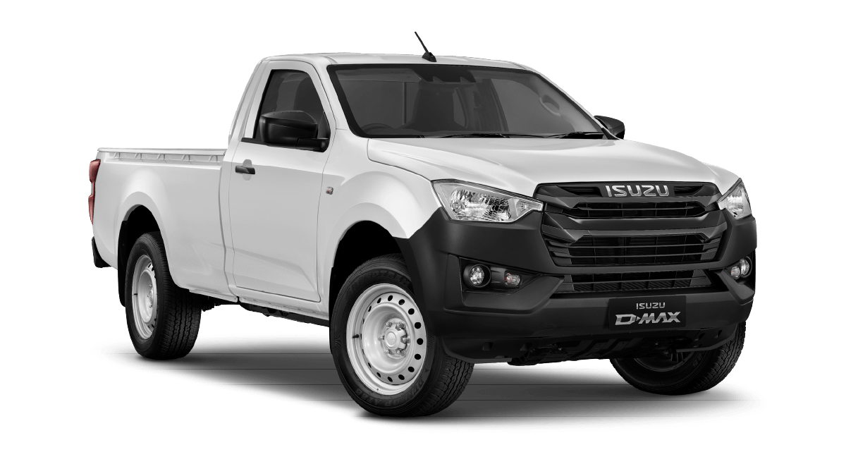Isuzu D-Max Utility Single Cab Splash White