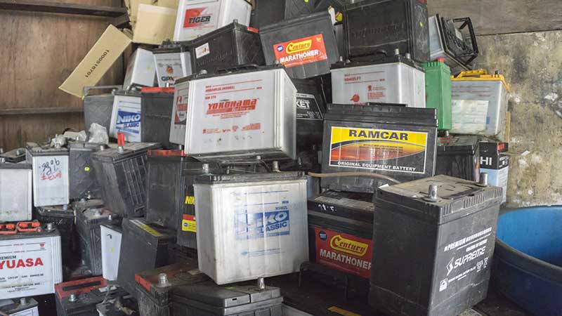 Portable batteries collection