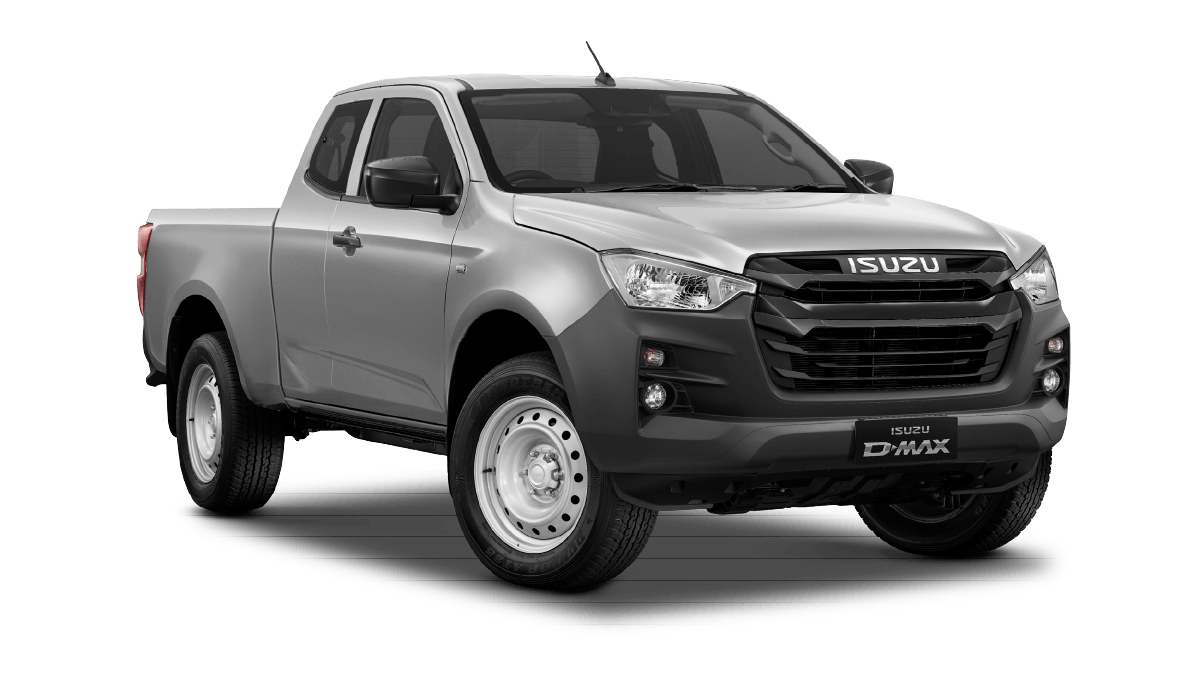Isuzu D-Max Utility Extended Cab Mercury Silver